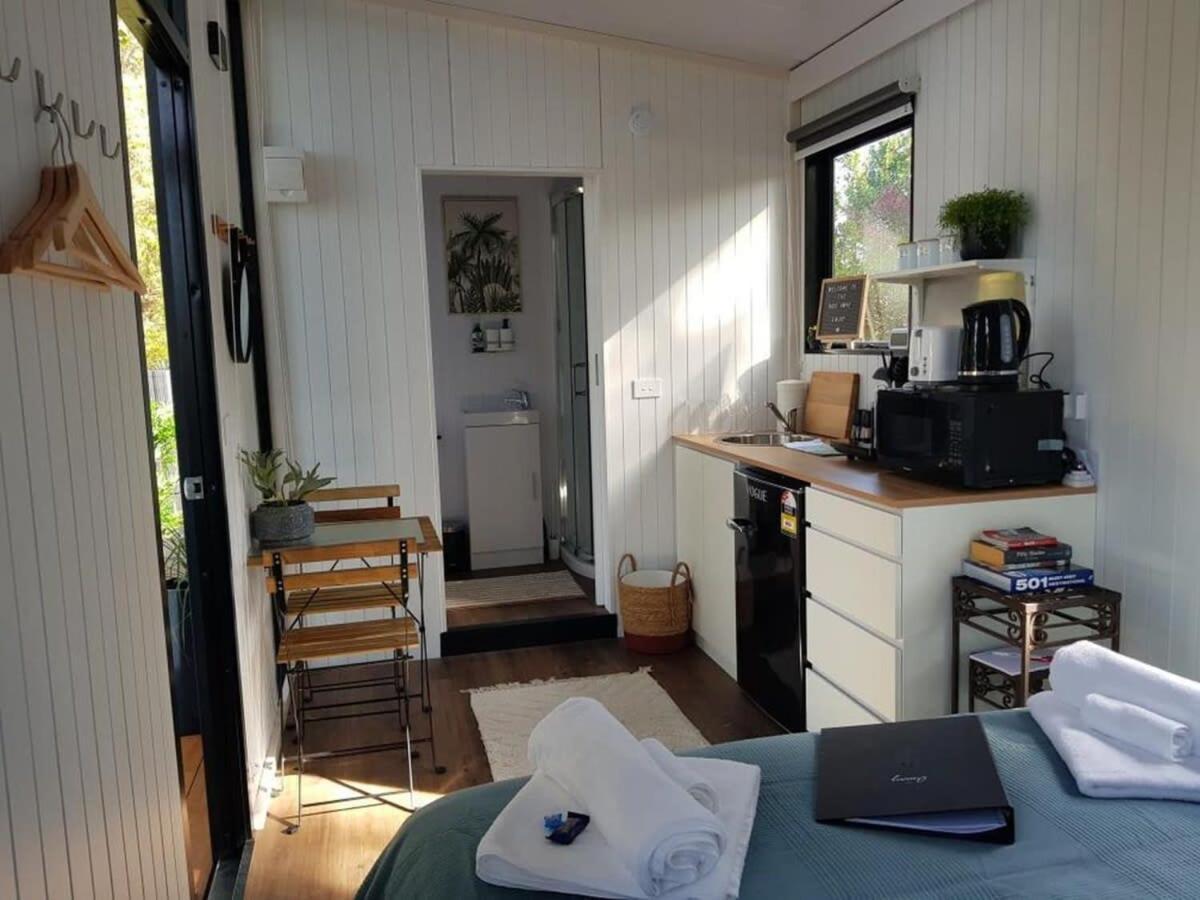 The Hide Away Cabin By Tiny Away Redwood Valley Exteriör bild